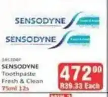 KitKat Cash and Carry Sensodyne Toothpaste Fresh & Clean offer