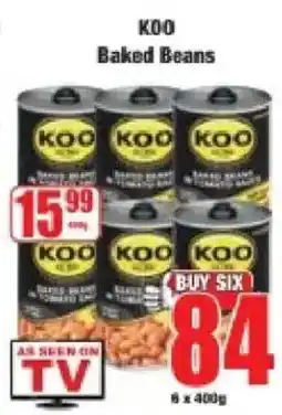 Boxer Koo Baked Beans offer