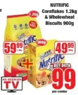 Boxer Nutrifric Cornflakes & Wholewheat Biscuits offer