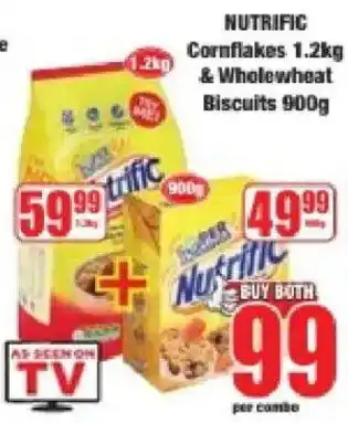 Nutrifric Cornflakes & Wholewheat Biscuits