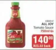 KitKat Cash and Carry All Joy Tomato Sauce offer