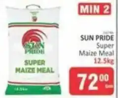 KitKat Cash and Carry SUN PRIDE Super Maize Meal offer