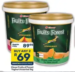 Pick n Pay Hypermarket Clover Fruits of Forest Assorted offer