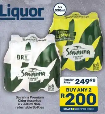Savanna Premium Cider Assorted