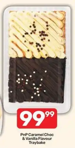 Pick n Pay Hypermarket PnP Caramel Choc & Vanilla Flavour Traybake offer