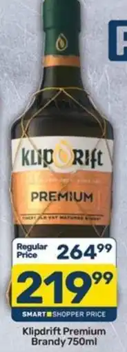 Pick n Pay Hypermarket Klipdrift Premium Brandy offer