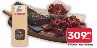 Bulk Beef Kiosk Biltong