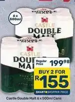 Pick n Pay Hypermarket Castle - double malt offer