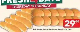 Pick n Pay Hypermarket Hotdog rolls or hamburger buns offer