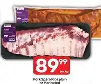 Pick n Pay Pork spare ribs offer