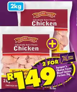 Shoprite Farmer's Choice Frozen Mixed Chicken Portions offer