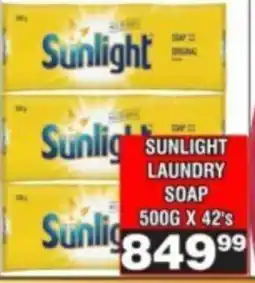 Advance Cash n Carry Sunlight Laundry Soap offer
