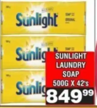 Sunlight Laundry Soap