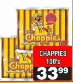 Advance Cash n Carry Chappies 100's offer
