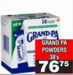 Advance Cash n Carry Grand Pa Powders offer