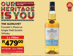Jumbo THE GLENLIVET Founder's Reserve Single Malt Scotch Whisky offer