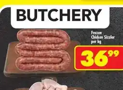 Shoprite Frozen Chicken Sizzler per kg offer