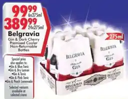 Prestons Belgravia Gin & Dark Cherry Premixed Cooler offer