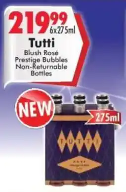 Prestons Tutti Blush Rosé Prestige Bubbles offer