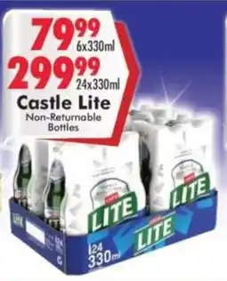 Prestons Castle Lite Non-Returnable Bottles offer
