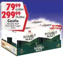 Prestons Castle Double Malt Pure Malt Lager Cans offer