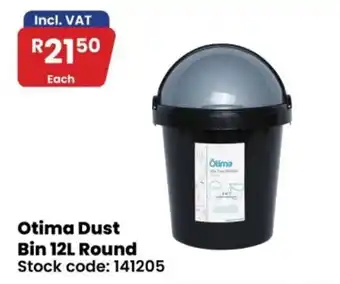 Otima Dust Bin 12L Round