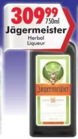 Prestons Jägermeister Herbal Liqueur offer