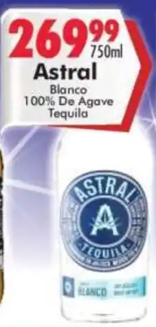 Prestons Astral Blanco Tequila offer