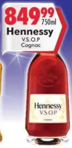 Prestons Hennessy V.S.O.P Cognac offer