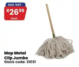 Africa Cash and Carry Mop Metal Clip Jumbo offer