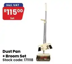 Africa Cash and Carry Dust Pan + Broom Set offer