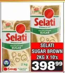 Advance Cash n Carry Selati Sugar Brown 2kg x 10's offer