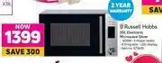 Game Russell Hobbs 30Ltr Electronic Microwave Silver offer