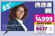 Game Samsung 65" (165cm) UHD Smart TV 65U7000 offer