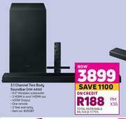 Game Samsung 3.1 Channel Two Body Soundbar HW-A650 offer