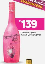 Game Strawberry Lips Cream Liqueur-750ml offer