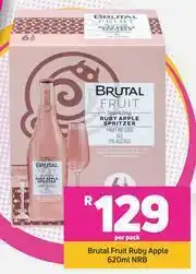 Game Brutal Fruit Ruby Apple NRB-620ml Per Pack offer