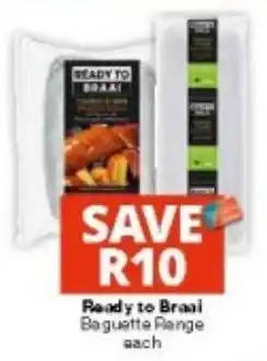 Checkers Ready to Braai Baguette Range offer