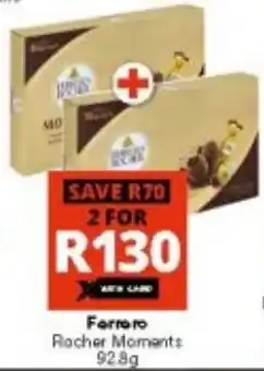 Checkers Ferrero Rocher Moments offer