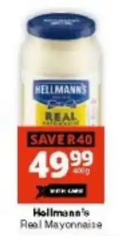 Checkers Hellmann's Real Mayonnaise offer