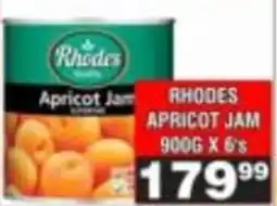 Advance Cash n Carry Rhodes Apricot Jam offer