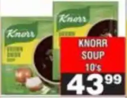 Advance Cash n Carry Knorr Soup offer