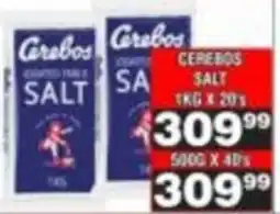 Advance Cash n Carry Cerebos Salt offer