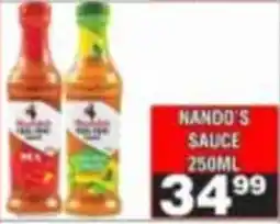 Advance Cash n Carry Nando's Sauce offer