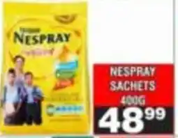 Advance Cash n Carry Nespray Sachets offer