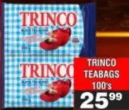 Advance Cash n Carry TRINCO TEABAGS offer