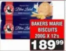 Advance Cash n Carry Bakers Marie Biscuits offer