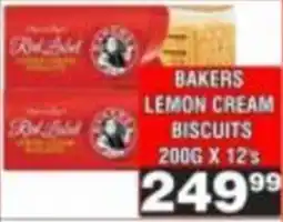 Advance Cash n Carry Bakers Lemon Cream Biscuits offer