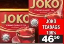 Advance Cash n Carry Joko teabags offer