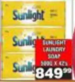 Advance Cash n Carry Sunlight Laundry Soap offer